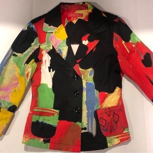 Gabriella Molinari top blazer jacket size 8